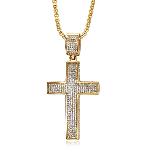 Cross-Border Hip-Hop Jewelry Pendant Necklace