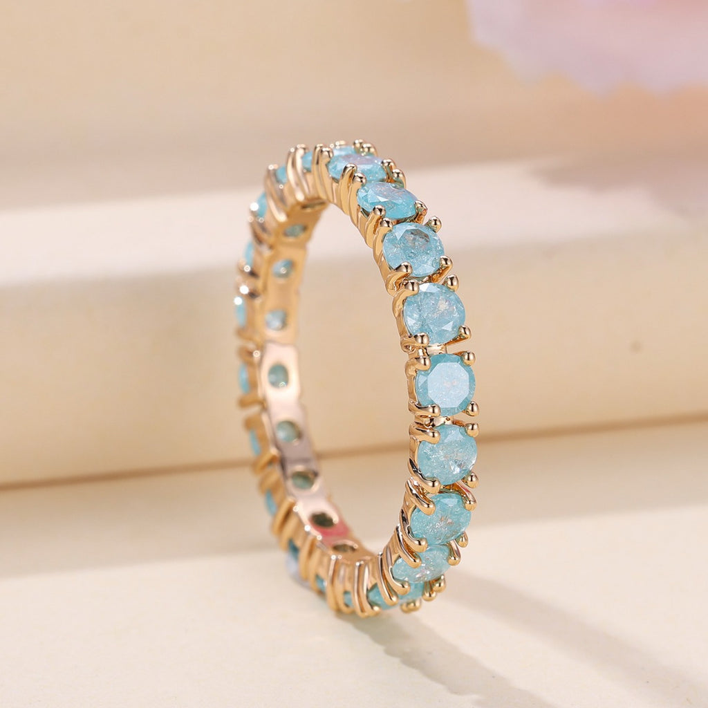 Blue Ice Vintage Ring