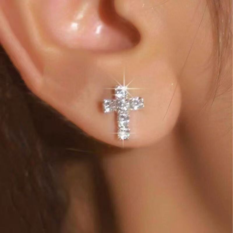 Flat Back Piercing Tragus Cartilage Earrings