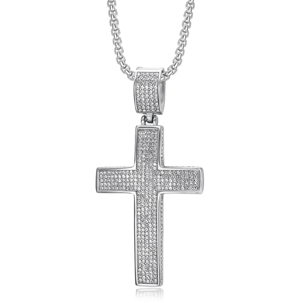 Cross-Border Hip-Hop Jewelry Pendant Necklace