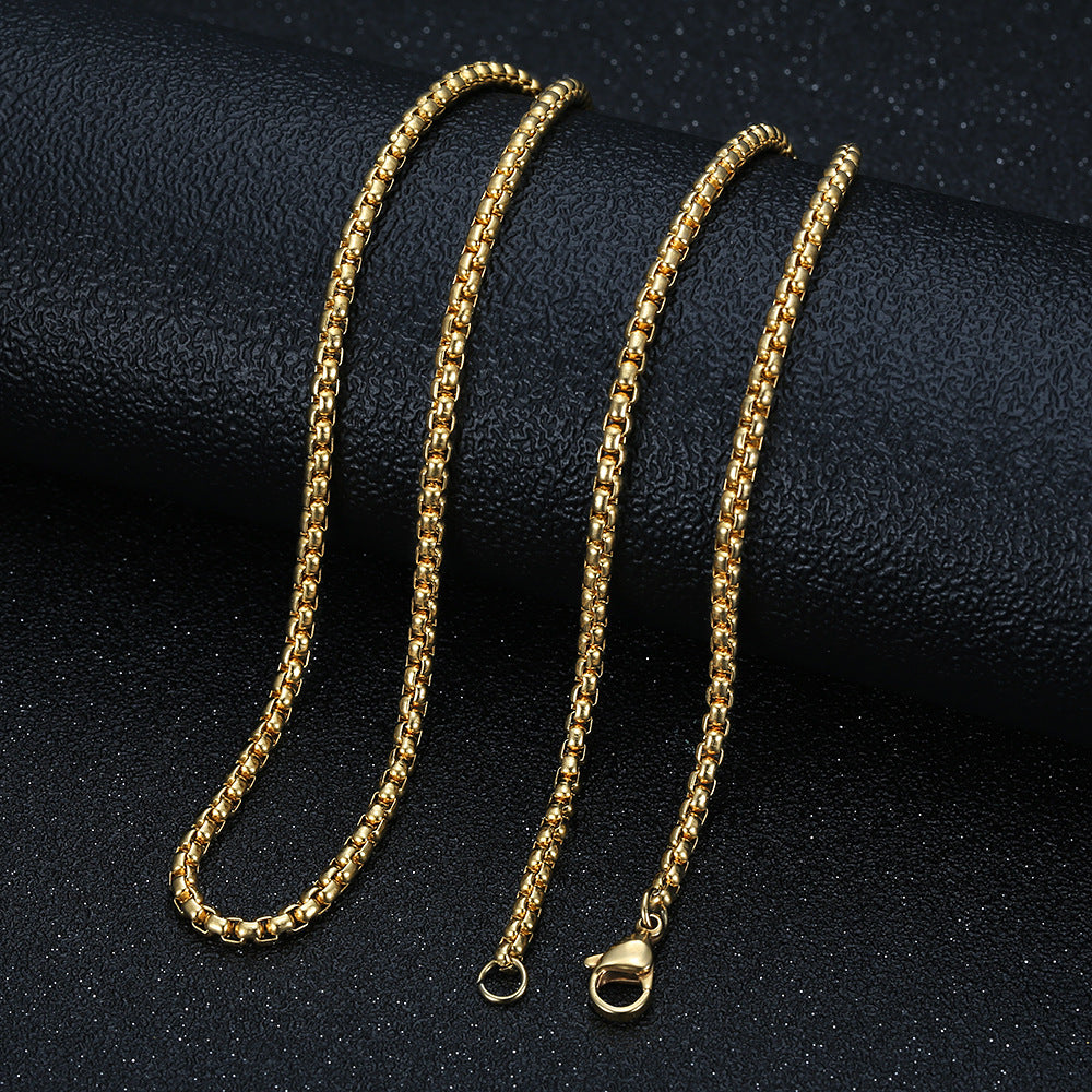 Cross-Border Hip-Hop Jewelry Pendant Necklace