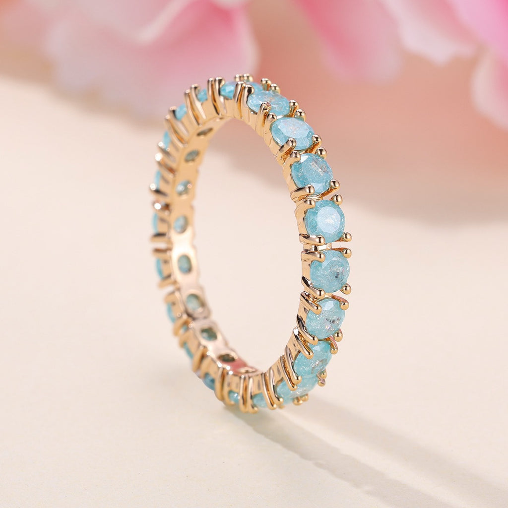 Blue Ice Vintage Ring