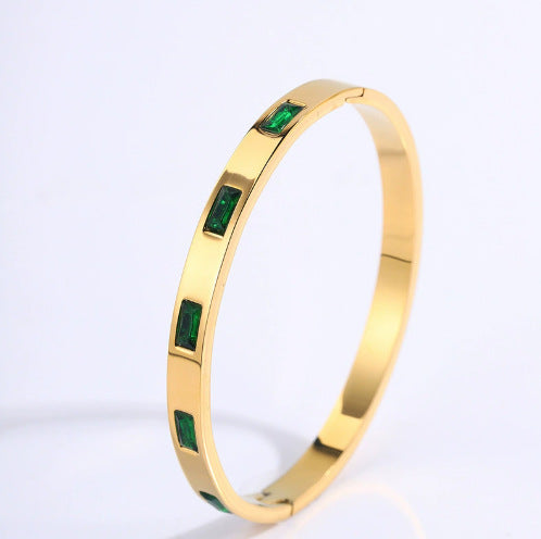 Zircon Bracelet With  Elegant Vibe