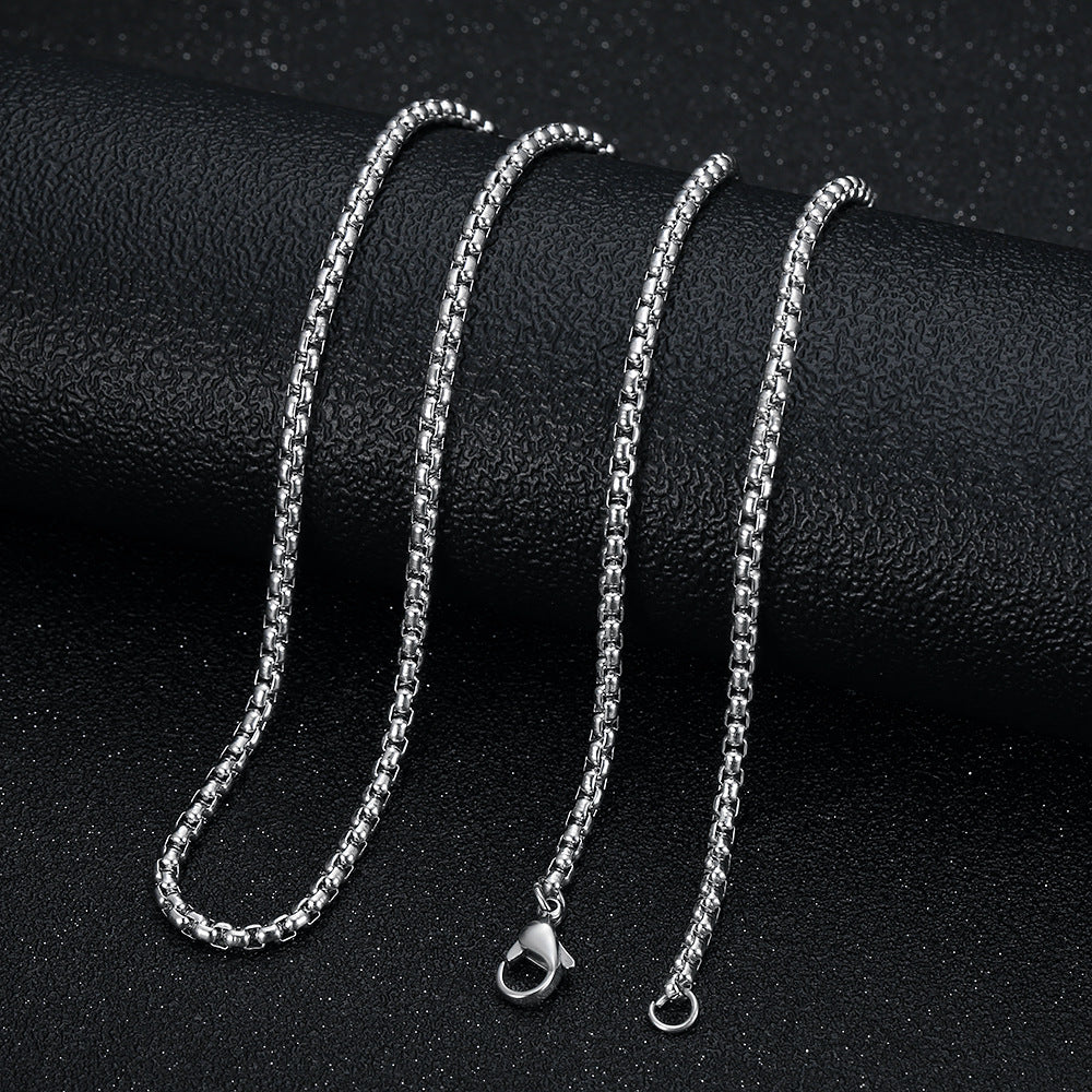 Cross-Border Hip-Hop Jewelry Pendant Necklace